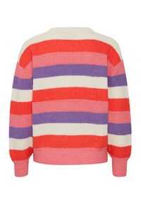 ICHI Sweter 20117930 Kolorowy Regular Fit. Wzór: kolorowy #5