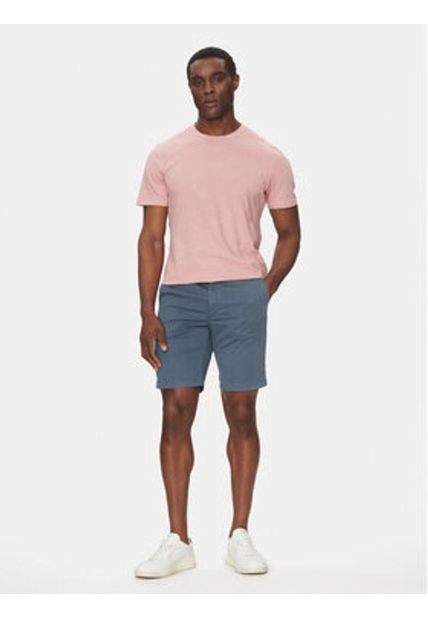 BOSS T-Shirt Tegood 50508243 Różowy Regular Fit. Kolor: różowy. Materiał: bawełna