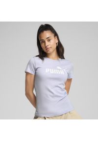 Puma - Damska koszulka z logo ESS No. 1 PUMA Cool Weather Blue. Kolor: niebieski. Sport: fitness
