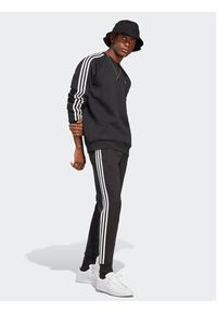 Adidas - adidas Bluza adicolor Classics 3-Stripes Crew IA4861 Czarny Regular Fit. Kolor: czarny. Materiał: syntetyk, bawełna #7