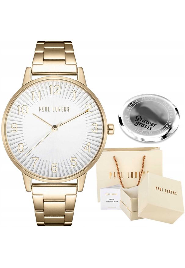 Zegarek damski Paul Lorens VARESE-3D1 Z GRAWEREM