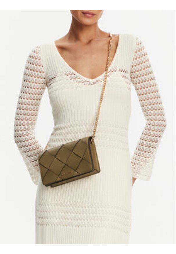 MICHAEL Michael Kors Torebka 32S5GJ6C8L Khaki. Kolor: brązowy. Materiał: skórzane