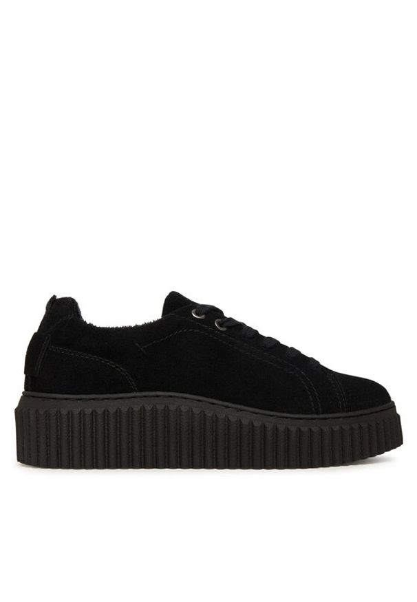 Marc O'Polo Sneakersy 509 16063401 300 Czarny. Kolor: czarny. Materiał: zamsz, skóra