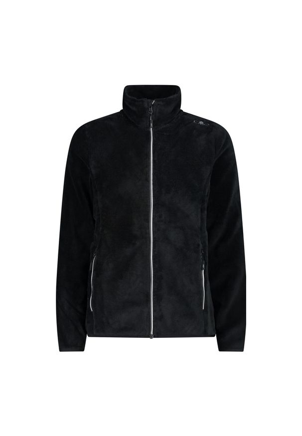 Bluza damska turystyczna CMP 38P1536. Kolor: czarny. Styl: sportowy. Sport: turystyka piesza