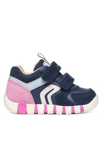 Sneakersy Geox. Kolor: niebieski #1
