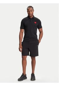 Hugo - HUGO Szorty sportowe Dayono 50530696 Czarny Relaxed Fit. Kolor: czarny. Materiał: bawełna. Styl: sportowy #4