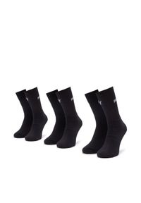 Puma Zestaw 3 par wysokich skarpet damskich 90793401 r.39/42 Czarny. Kolor: czarny. Materiał: materiał