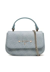 Guess Torebka J3YZ20 WFMF0 Niebieski. Kolor: niebieski. Materiał: skórzane #1