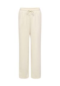 only - ONLY Spodnie dresowe Scarlett 15346400 Écru Regular Fit. Materiał: syntetyk #5