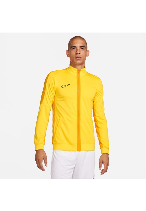 Bluza Sportowa Rozpinana Męska Nike Academy 23. Kolor: wielokolorowy, żółty