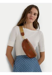Lauren Ralph Lauren Saszetka nerka 431934832002 Brązowy. Kolor: brązowy. Materiał: skóra #8