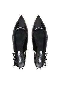 Karl Lagerfeld - KARL LAGERFELD Baleriny Kerrie KL40159 Czarny. Kolor: czarny. Materiał: skóra #5