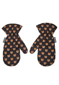 MOSCHINO Rękawiczki Damskie 65393 M3003 Czarny. Kolor: czarny. Materiał: poliester #1
