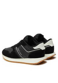 Tommy Jeans Sneakersy Tjw Eva Retro Runner EN0EN02771 Czarny. Kolor: czarny. Materiał: zamsz, skóra #5