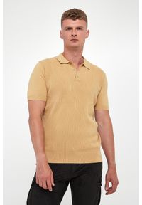 Karl Lagerfeld - Polo męskie w romby KARL LAGERFELD. Typ kołnierza: polo #5