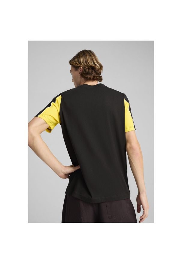 Puma - Męska koszulka Borussia Dortmund ftblARCHIVE PUMA Black Faster Yellow. Kolor: czarny, żółty, wielokolorowy. Wzór: aplikacja. Sport: piłka nożna