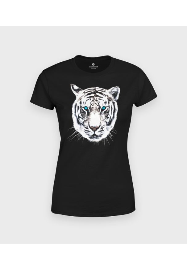 MegaKoszulki - Koszulka damska White Tiger. Materiał: bawełna