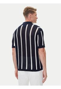 TOMMY HILFIGER - Tommy Hilfiger Koszula Vertical MW0MW41225 Granatowy Regular Fit. Kolor: niebieski. Materiał: bawełna