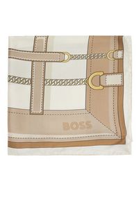 BOSS Chusta Lainy 50536118 Beżowy. Kolor: beżowy. Materiał: materiał, jedwab