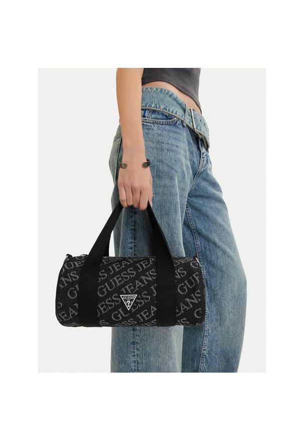 Torebka Guess Jeans. Kolor: czarny