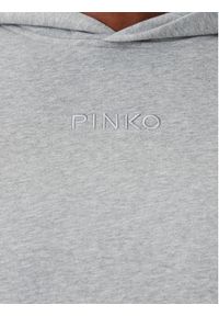 Pinko - PINKO Bluza 104623 A2F9 I42 Szary Regular Fit. Kolor: szary. Materiał: bawełna #4