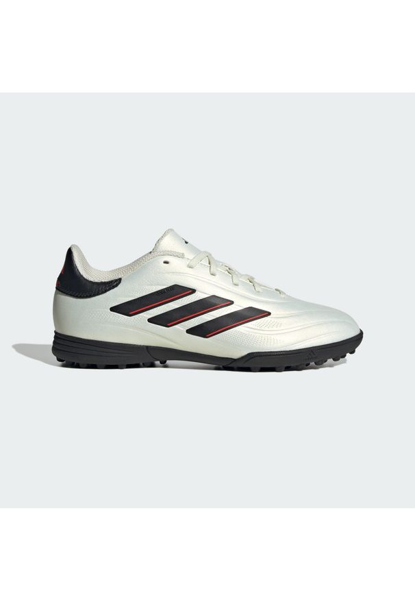 Adidas - Buty Copa Pure II League TF. Kolor: czerwony, czarny, wielokolorowy, biały. Materiał: skóra, syntetyk, materiał. Sport: piłka nożna