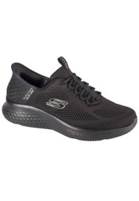 skechers - Buty sportowe Sneakersy męskie, Slip-Ins: Skech-Lite Pro - Primebase. Kolor: czarny. Materiał: materiał, syntetyk, tkanina. Sport: turystyka piesza