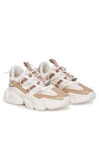Steve Madden Sneakersy Spectator SM11002961 Beżowy. Kolor: beżowy. Materiał: materiał #2