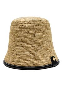 JACQUEMUS Kapelusz Cappello 245AC642 Beżowy. Kolor: beżowy. Materiał: materiał