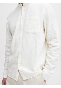 !SOLID - Solid Koszula 21106997 Biały Regular Fit. Kolor: biały. Materiał: len #5