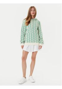 Lacoste Bluza SH2855 Zielony Classic Fit. Kolor: zielony. Materiał: bawełna #4