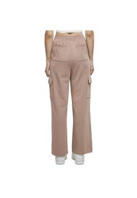 Urban Classics - Lekkie Spodnie Dresowe Dla Kobiet. Kolor: różowy. Materiał: dresówka