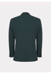 Pako Lorente - PAKO LORENTE - Zielona marynarka garniturowa. Kolor: zielony. Materiał: poliester, wiskoza, elastan. Wzór: gładki. Styl: młodzieżowy #3