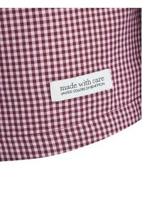 United Colors of Benetton - United Colors Of Benetton Koszulka piżamowa 4MYG3M00D Bordowy Regular Fit. Kolor: czerwony. Materiał: bawełna #2