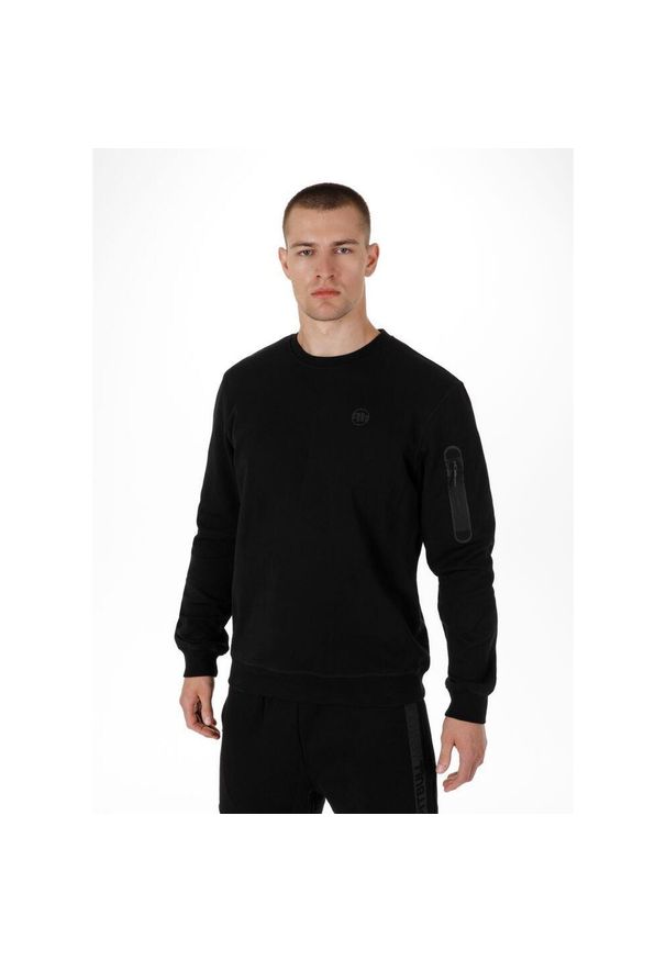 PITBULL - Bluza męska Pitbull Seahill. Kolor: czarny. Sport: fitness