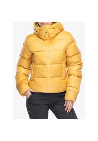 Kurtka puchowa damska Helly Hansen Essence Down Jacket. Kolor: żółty. Materiał: puch