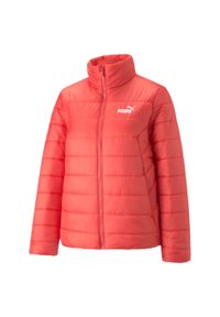 Kurtka uniwersalna damska Puma Essential Plus. Kolor: różowy. Materiał: syntetyk #1