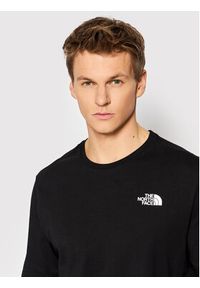 The North Face Longsleeve Easy Tee NF0A2TX1 Czarny Regular Fit. Kolor: czarny. Materiał: bawełna. Długość rękawa: długi rękaw #5