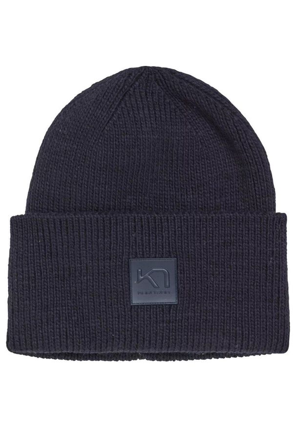 KARI TRAA - Czapka zimowa damska Kari traa KYTE BEANIE. Kolor: niebieski. Sezon: zima