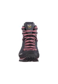 Buty trekkingowe damskie Salewa WS Mtn Trainer 2 Winter Gtx. Wysokość cholewki: za kostkę. Zapięcie: sznurówki. Kolor: szary. Materiał: materiał. Szerokość cholewki: normalna