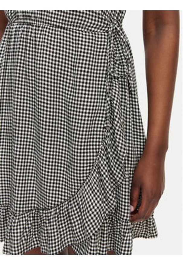 Roxy Sukienka codzienna Zenith Wrap ERJWD03876 Czarny Regular Fit. Okazja: na co dzień. Kolor: czarny. Materiał: wiskoza. Typ sukienki: proste. Styl: casual