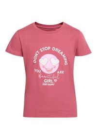 ZONE PERFECT - T-shirt Dziecięcy Nax Goreto 116-122 z Miękkiej Bawełny z Żywych Nadrukiem. Kolor: wielokolorowy. Materiał: bawełna. Wzór: nadruk