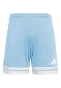 Adidas - Spodenki męskie adidas Squadra 25. Kolor: biały, wielokolorowy, niebieski