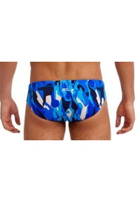 FUNKY TRUNKS - Kąpielówki męskie Funky Trunks Chaz Michael - slipy. Kolor: niebieski