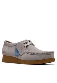 Clarks Półbuty WallabeeEVOSh 26181477 Szary. Kolor: szary. Materiał: zamsz, skóra #4