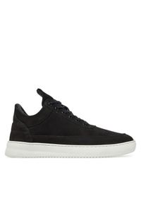 Filling Pieces Sneakersy Low Top Ripple 25122841861 Czarny. Kolor: czarny. Materiał: nubuk, skóra
