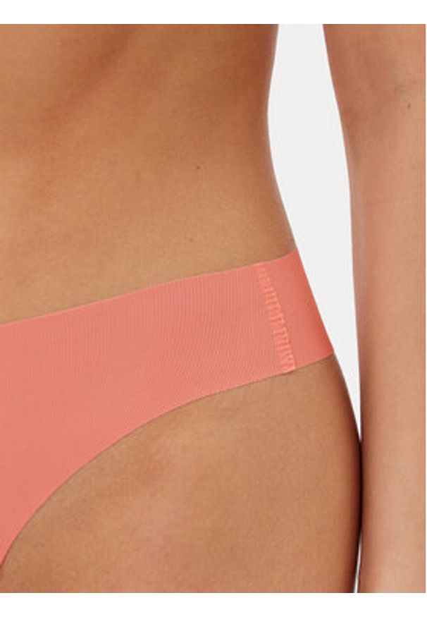 Chantelle Stringi Pulpies C22HG9 Koralowy. Kolor: pomarańczowy. Materiał: syntetyk