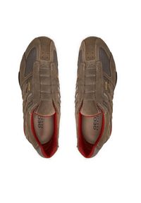 Geox Półbuty U Snake L U4207L 02214 C0845 Beżowy. Kolor: beżowy. Materiał: materiał #7