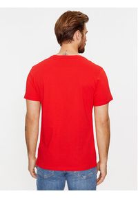 TOMMY HILFIGER - Tommy Hilfiger T-Shirt UM0UM02916 Czerwony Regular Fit. Kolor: czerwony. Materiał: bawełna #2