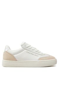 Calvin Klein Jeans Sneakersy Classic Cupsole Low Mix Indc YW0YW01389 Biały. Kolor: biały